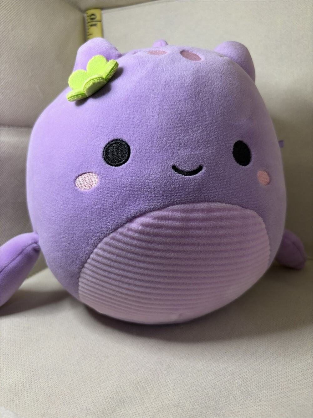 Squishmallow Shon Loch Ness Monster 8" Purple Plush Stuffed Animal Toy (G)
